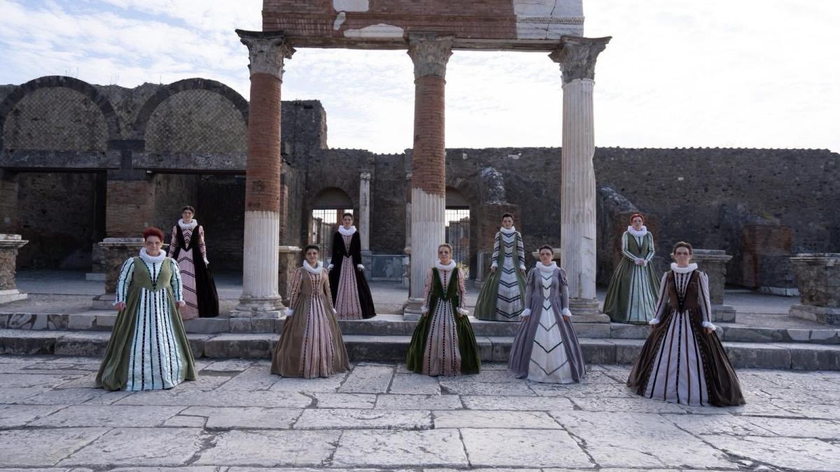 corul madrigal Pompei