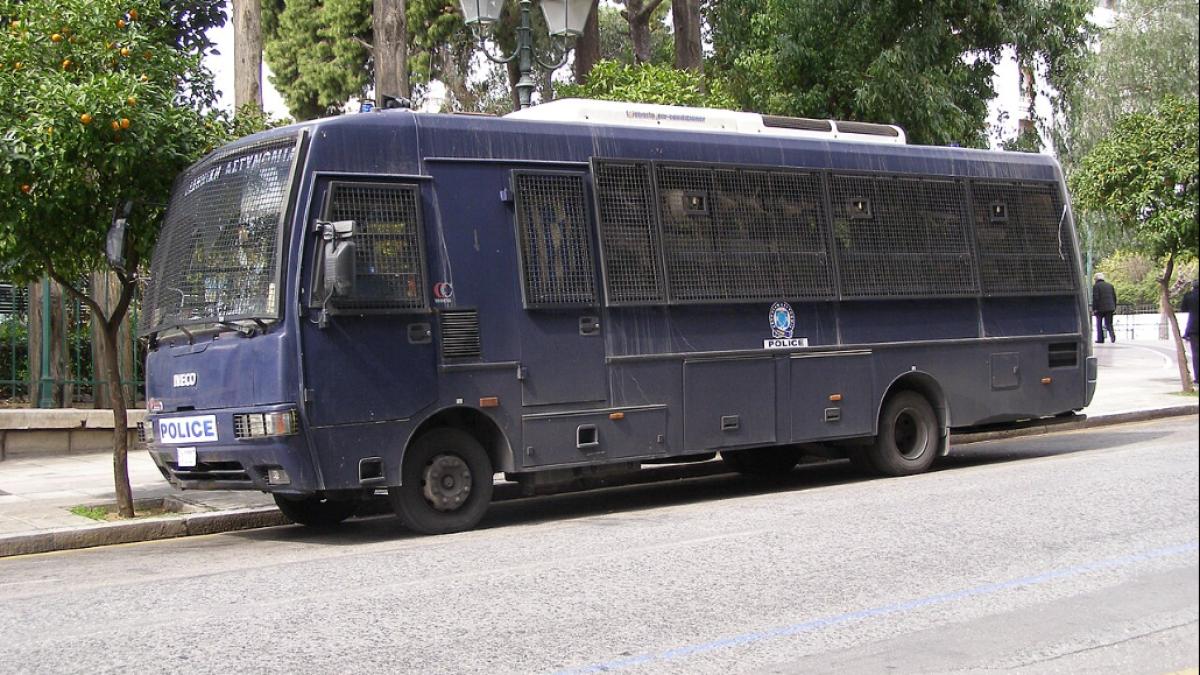masina politie grecia