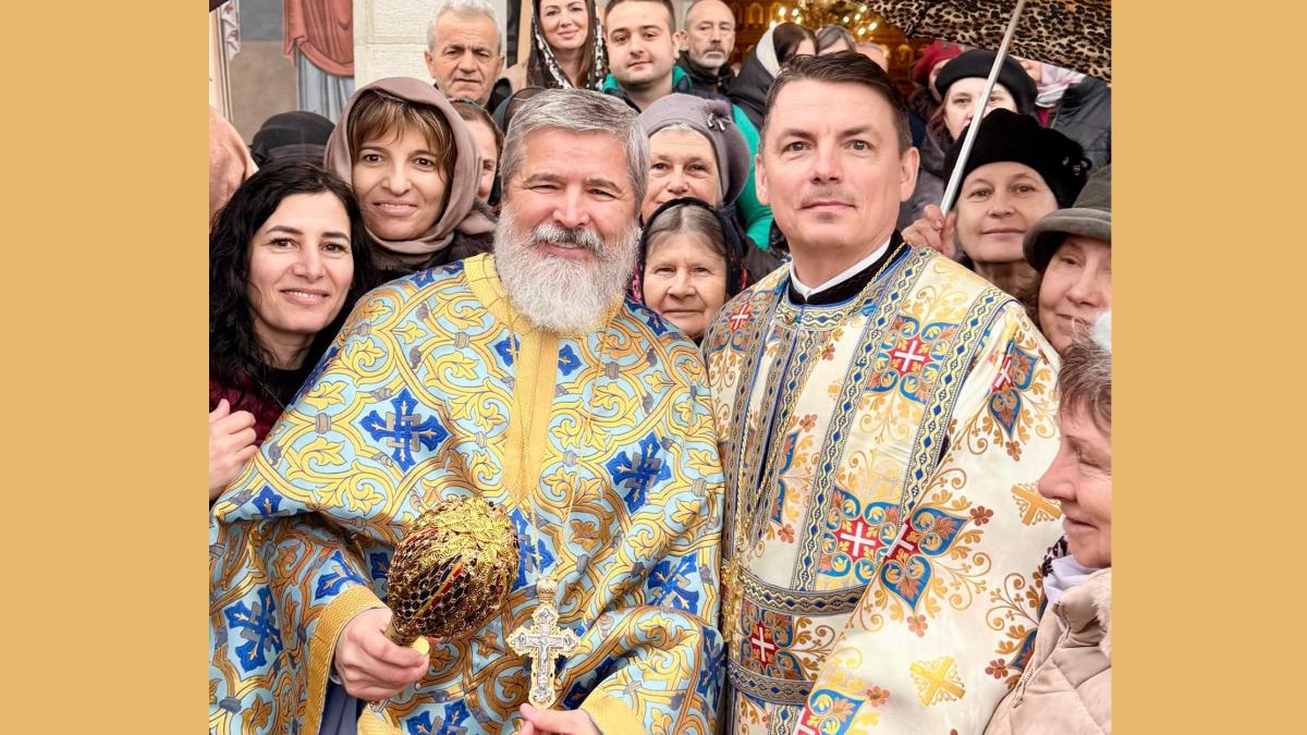 Părintele Vasile Ioana și Părintele Pimen Vlad / Sursă: Facebook