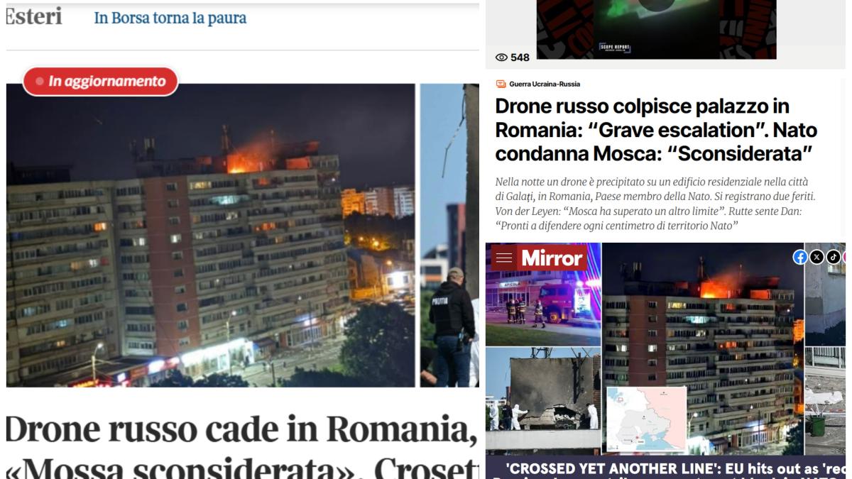 reactii presa internationala drona galati