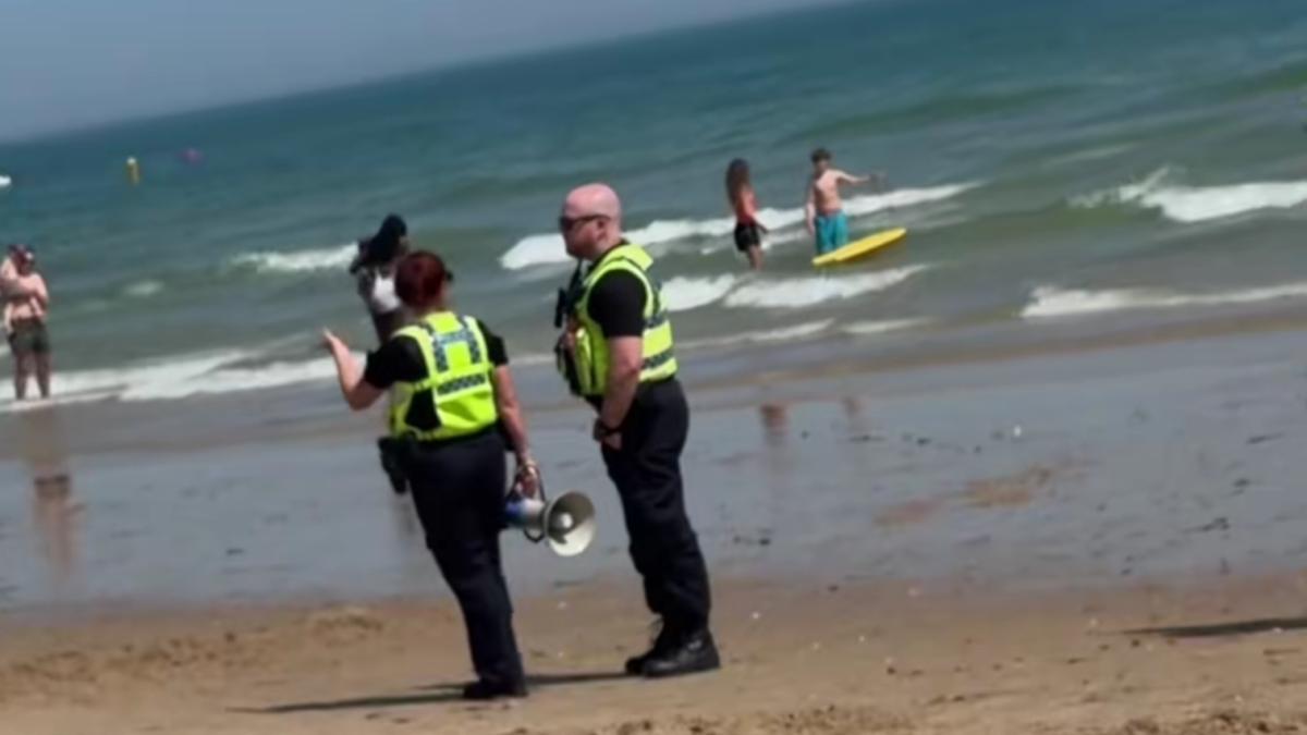 Fetiță dispărută pe plajă în UK / Sursă: Captură video TikTok