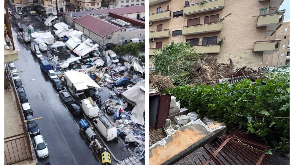 tornada in italia, la roma