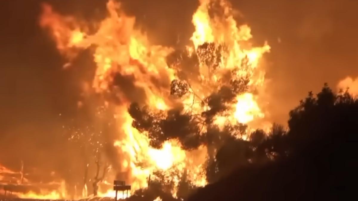 incendiu sudul frantei Bordeaux