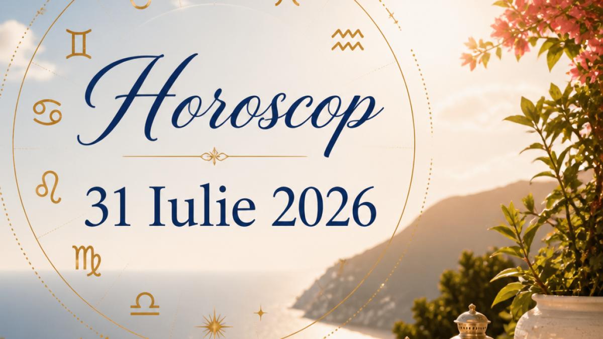 Horoscop 31 iulie 2026