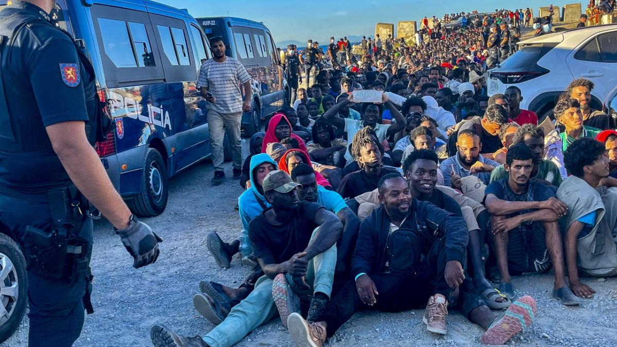 Ceuta migranti imigranti 