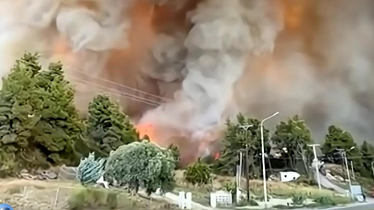 incendiu halkidiki