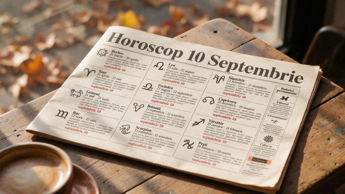 horoscop 10 septembrie 2026