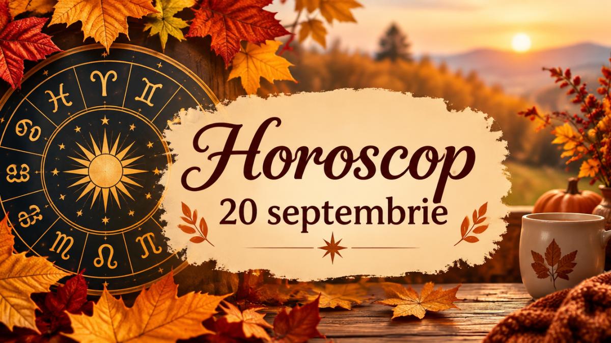 Horoscop 20 septembrie 2026