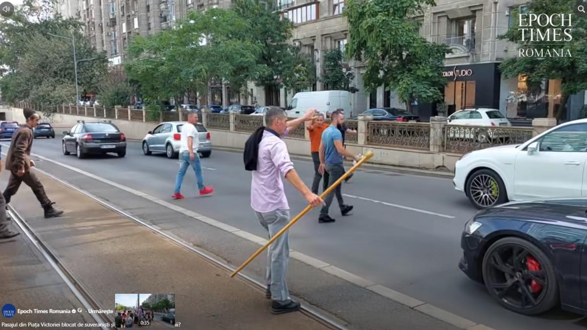 trafic blocat