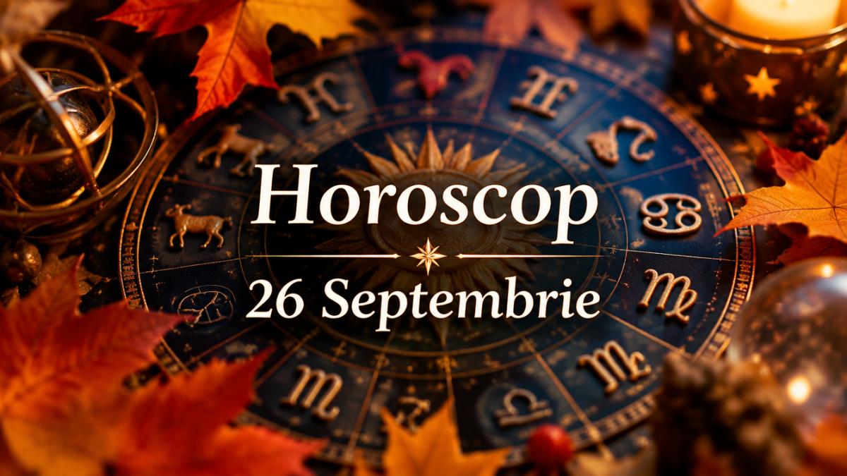 Horoscop 26 septembrie 2026