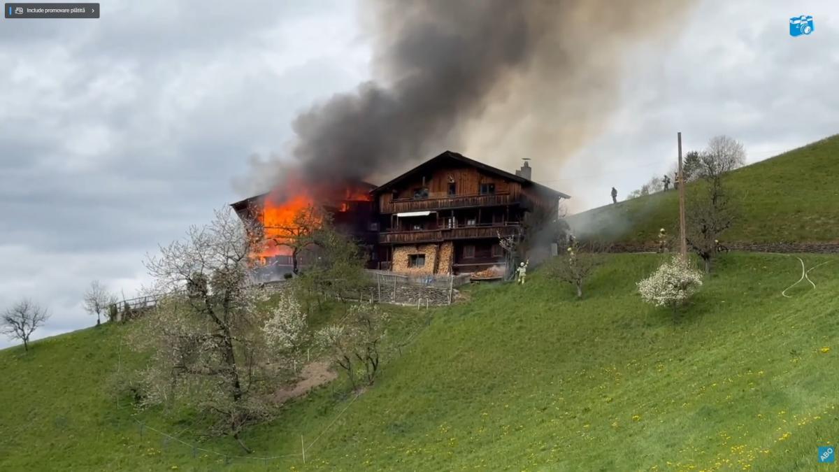 incendiu ferma austria