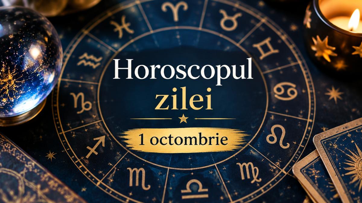 Horoscop 1 octombrie