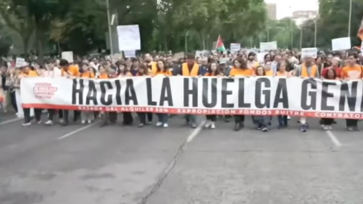 proteste spania drept la locuinta