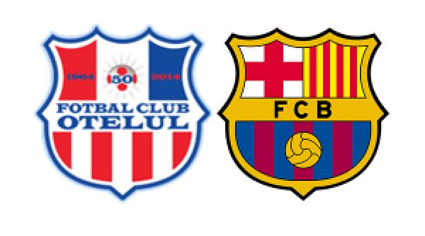 Oţelul Galaţi acuzat că a copiat sigla FC Barcelona