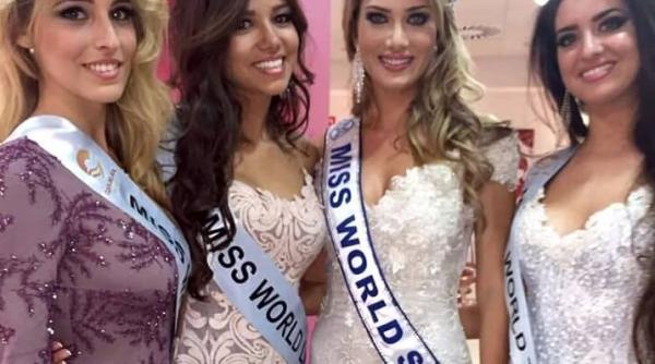 Miss Spania 2015 îmbrăcată de un designer român
