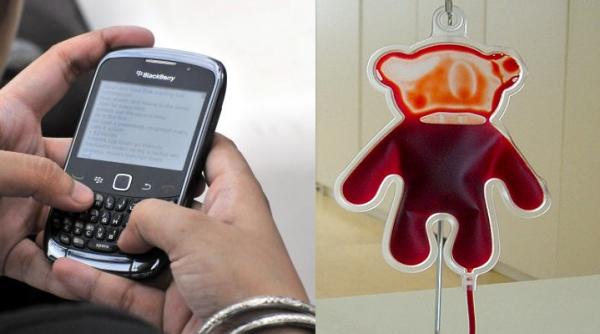 În Suedia donatorii primesc un SMS când sângele lor salvează o viaţă