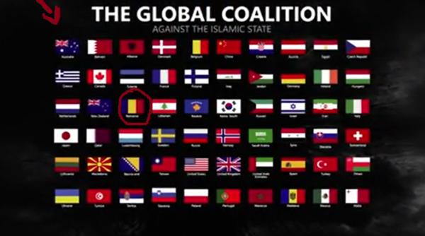 ISIS amenință România într-un VIDEO