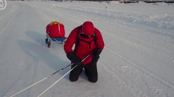 Imagini dramatice cu Tibi Ușieru