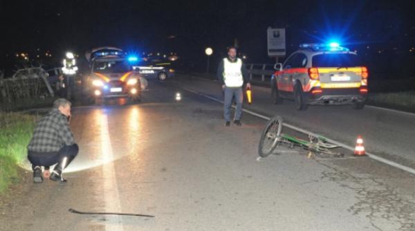 Biciclist român din Italia, accidentat de un PREOT 