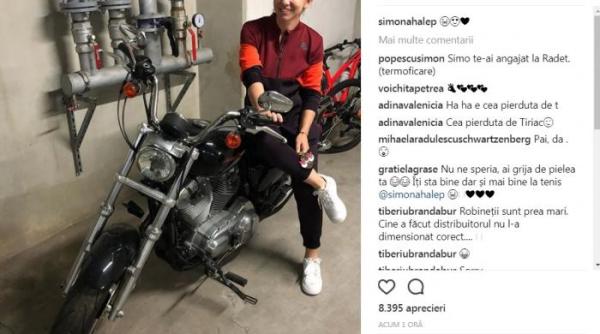 Simona Halep, FOTOGRAFIA zilei. Mii de aprecieri 