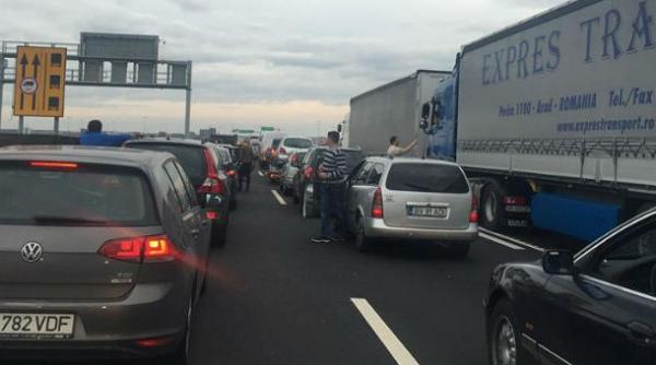 Trafic restricţionat la graniţa României