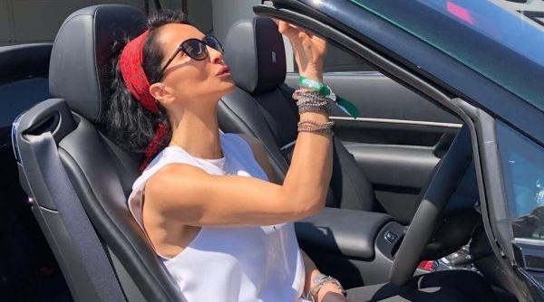 Mihaela Rădulescu, în Anglia, în timpul nunții regale