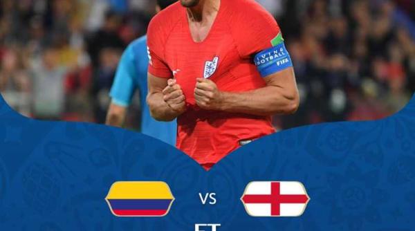 Anglia-Columbia, rezultat în optimile de finală CM 2018