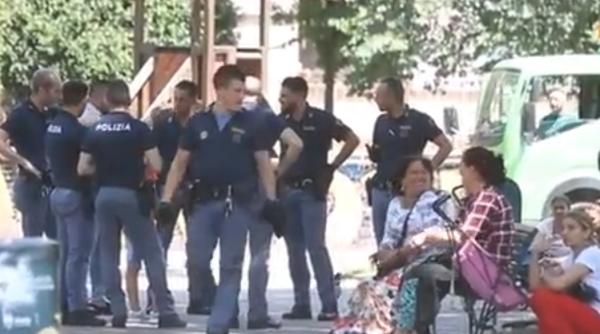 Italia: Român, urmărire ca în filme. A vrut dea cu mașina peste polițist. Socrul a vrut să-l salveze