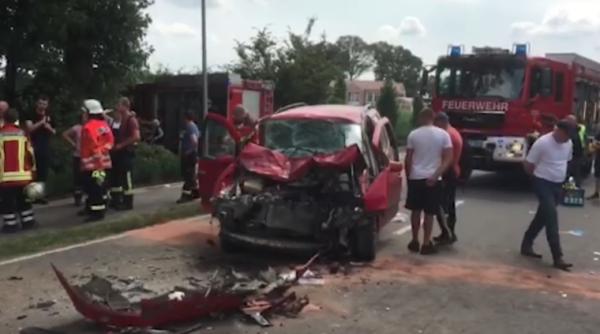 Anunț al MAE despre accidentul din Germania în care sunt implicați români: Ambasada României la Berlin, pregătită să acorde asistență consulară