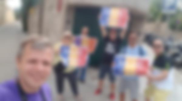 Mălin Bot, gest controversat cu drapelul României 