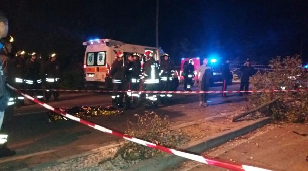 Accident grav: cinci victime. Șoferul român, epuizat, venea din Italia