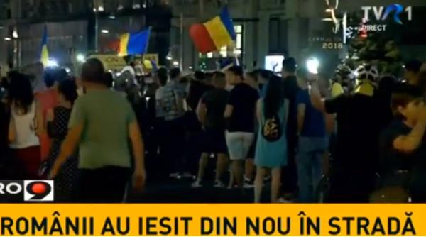 Românii, din nou în stradă. A patra zi de proteste 