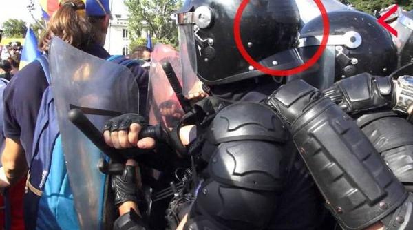 Parchetul militar cere identificarea URGENȚĂ a jandarmilor cu indicativul ascuns cu bandă neagră