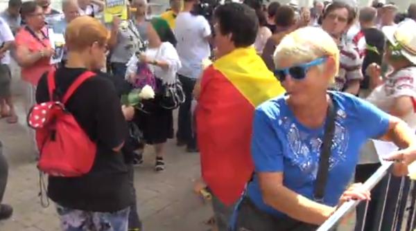 Miting pentru susținerea Jandarmeriei. Ce părere aveți? Live video 