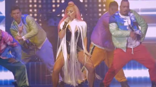 Delia, atac la Udrea în plin concert 