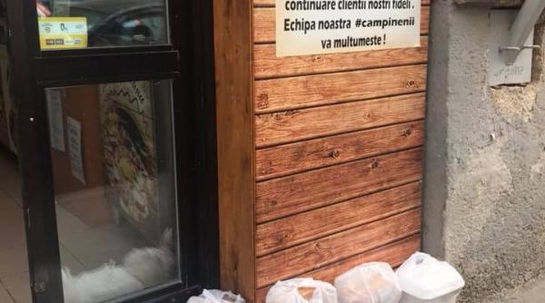 Un magazin românesc oferă mâncare gratuită înfometaților. Gest rar