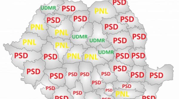 Harta PSD. Pe cine susțin filialele înainte de CEx. Lista completă 