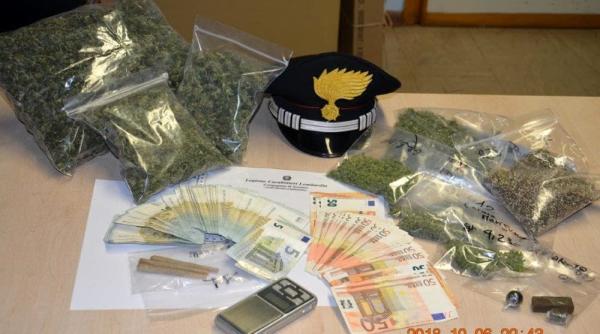 Italia: Plantație de marijuana descoperită la un român acasă