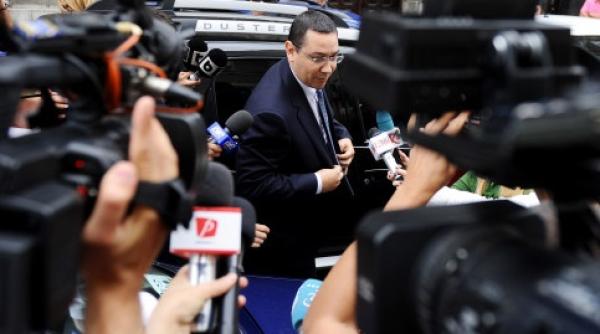 Ponta, veste proastă: Îmi pare rău că anunț eu asta 