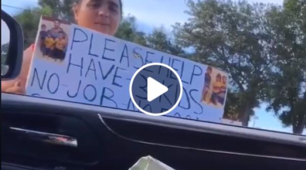 SUA. VIDEO VIRAL cu o cerșetoare româncă: "De ce nu mergeți la muncă?"