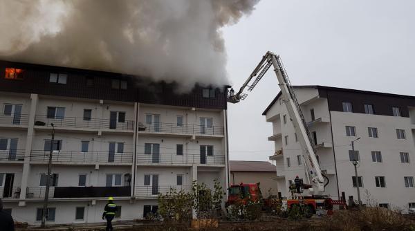 ALERTĂ! INCENDIU lângă București. VIDEO