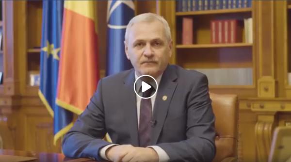 Liviu Dragnea, MESAJ pentru români de Ziua Națională. VIDEO