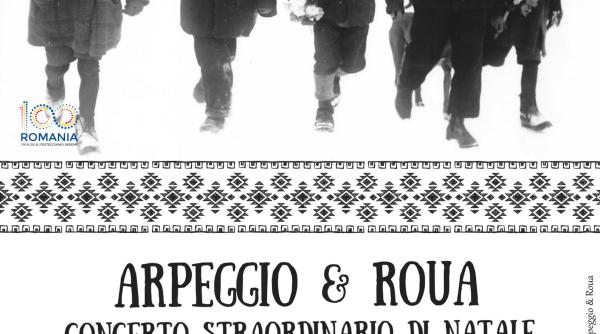 CONCERT de Crăciun al corului Arpeggio & Roua la ROMA. Intrarea GRATUITĂ