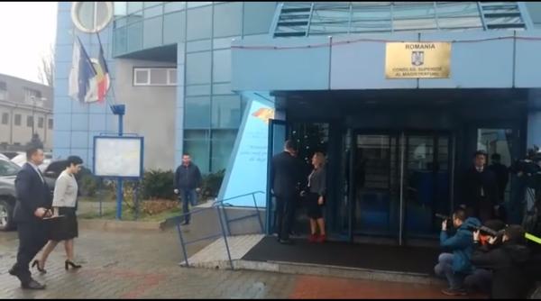 Klaus Iohannis, ÎNTÂLNIRE cu Tudorel Toader la CSM