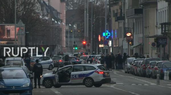 ATAC la Strasbourg. Intervenție în FORȚĂ pentru capturarea teroristului. LIVE Video