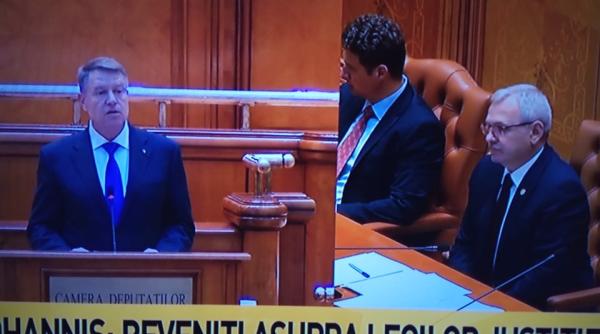 Klaus Iohannis, despre AMNISTIE: Ar fi o eroare gravă pentru România