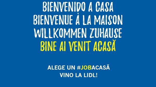 Lidl angajează români din DIASPORA