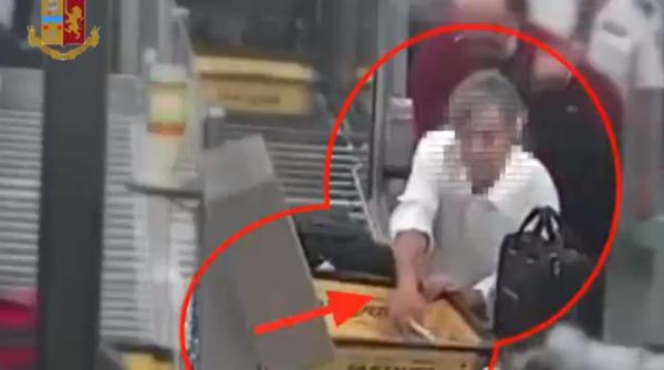 Italia. A furat 8000 de euro în 10 secunde pe aeroport (VIDEO)
