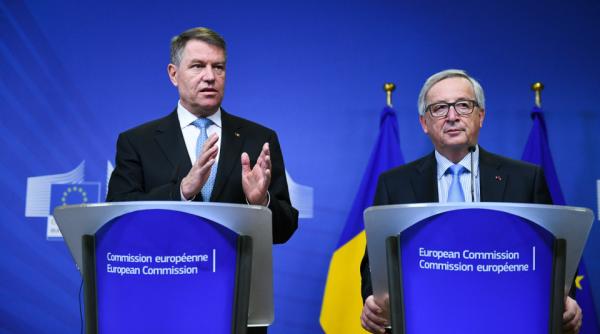 Iohannis se întâlnește cu Juncker, la Cotroceni