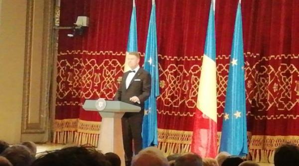 Iohannis, discurs la Ateneul Român: "Uniunea Europeană este un proiect de succes, puternic şi viabil"